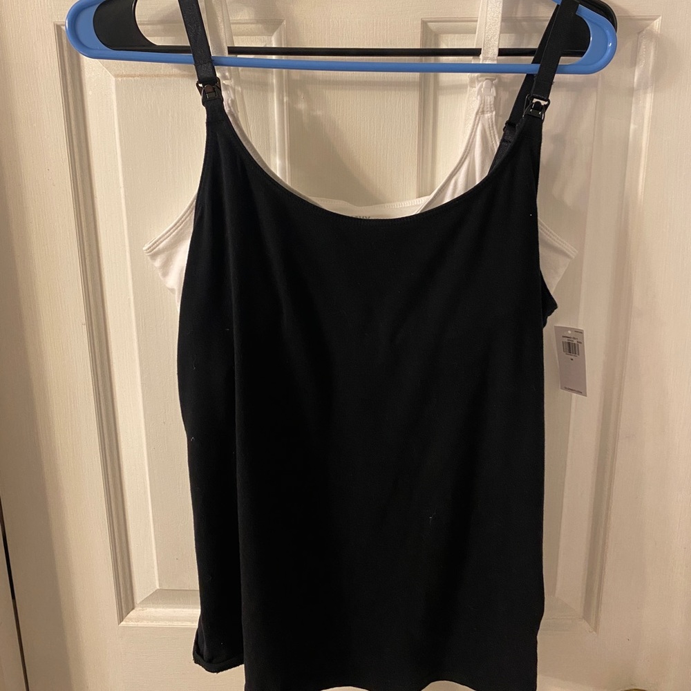 Old Navy (2) size medium maternity nursing camis